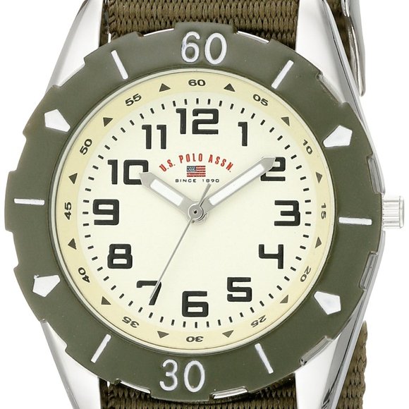 Analog Quartz Green Watch